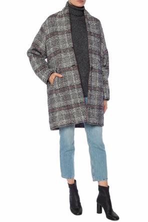 Coat with a plaid motif, zdjęcie 2 Coat with a plaid motif od Isabel Marant Etoile